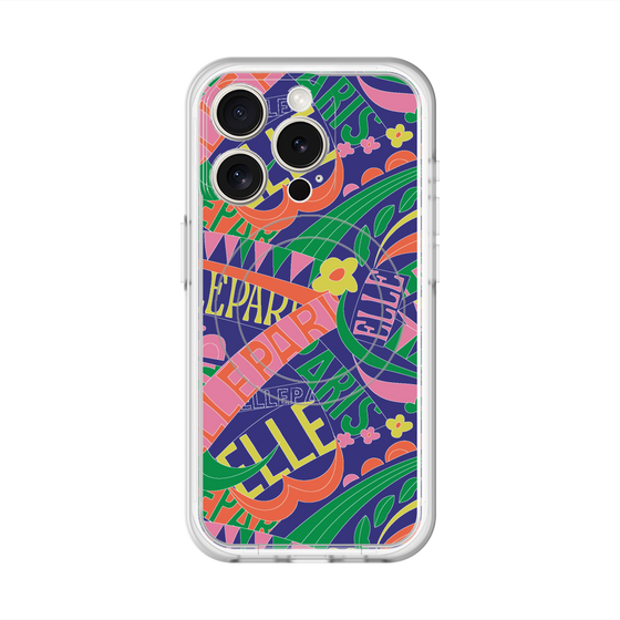 スリムプロテクションプレミアムケース with MagSafe［ ELLE - ナチュラル ］