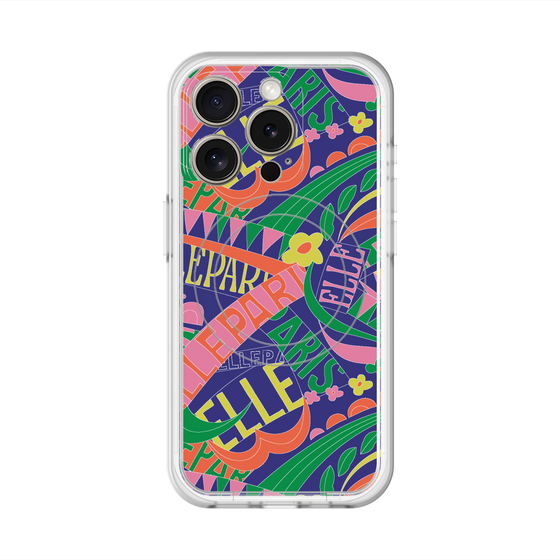 スリムプロテクションプレミアムケース with MagSafe［ ELLE - ナチュラル ］