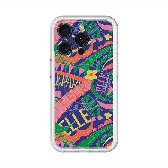 スリムプロテクションプレミアムケース with MagSafe［ ELLE - ナチュラル ］
