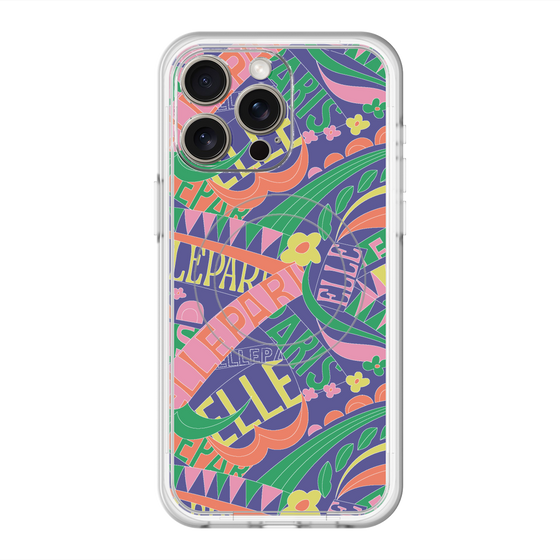 スリムプロテクションプレミアムケース with MagSafe［ ELLE - ナチュラル ］