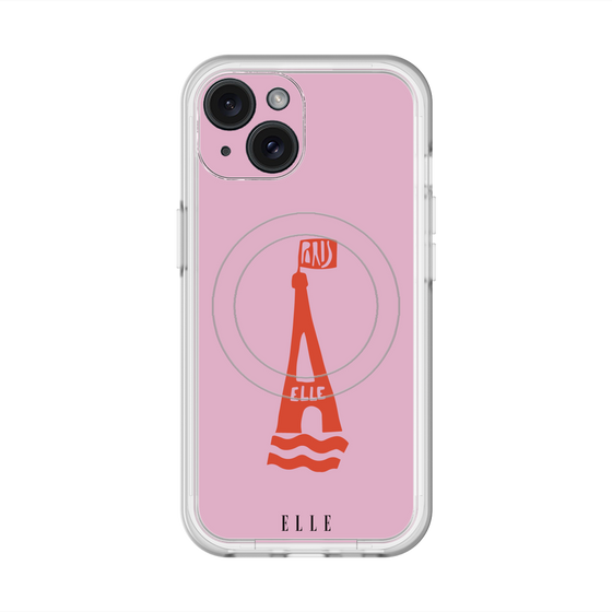 スリムプロテクションプレミアムケース with MagSafe［ ELLE - PARIS ］