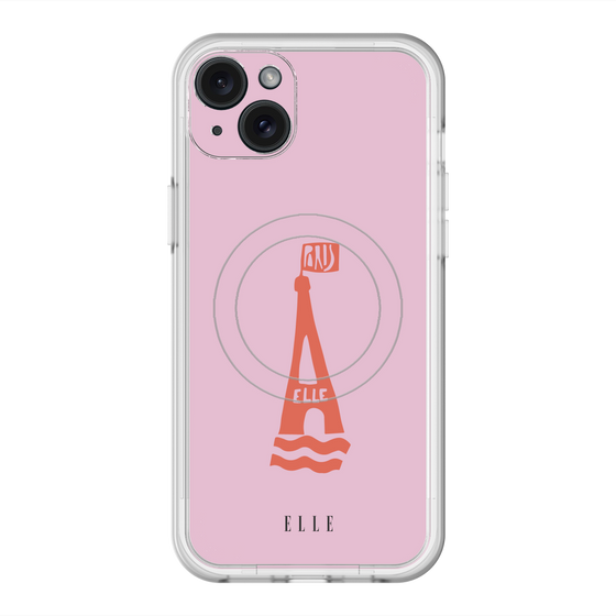 スリムプロテクションプレミアムケース with MagSafe［ ELLE - PARIS ］