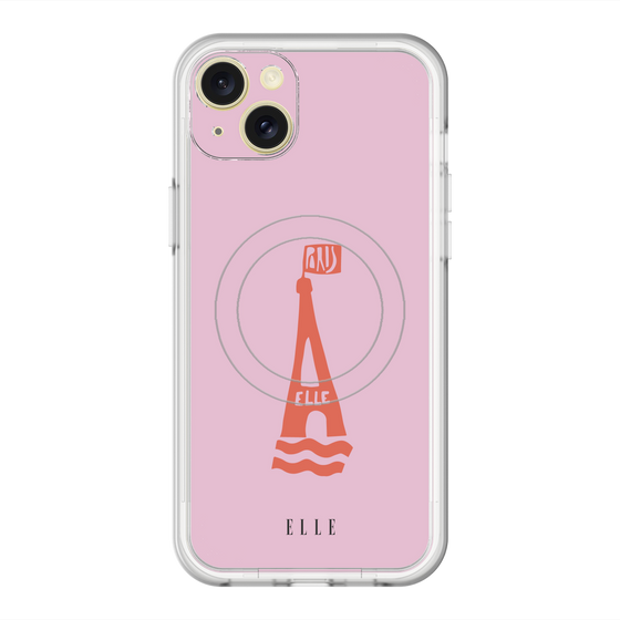 スリムプロテクションプレミアムケース with MagSafe［ ELLE - PARIS ］