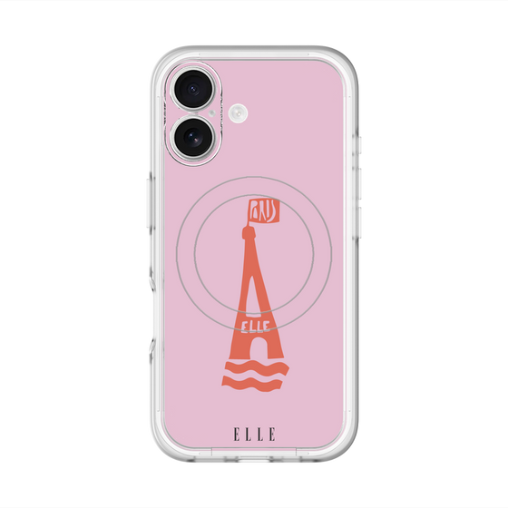 スリムプロテクションプレミアムケース with MagSafe［ ELLE - PARIS ］