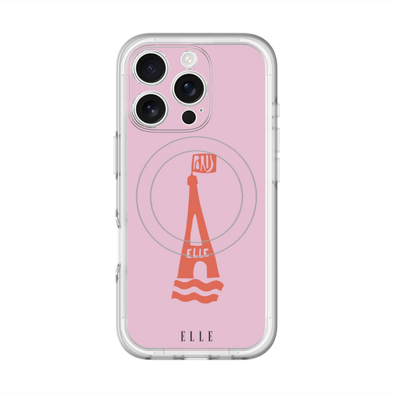 スリムプロテクションプレミアムケース with MagSafe［ ELLE - PARIS ］