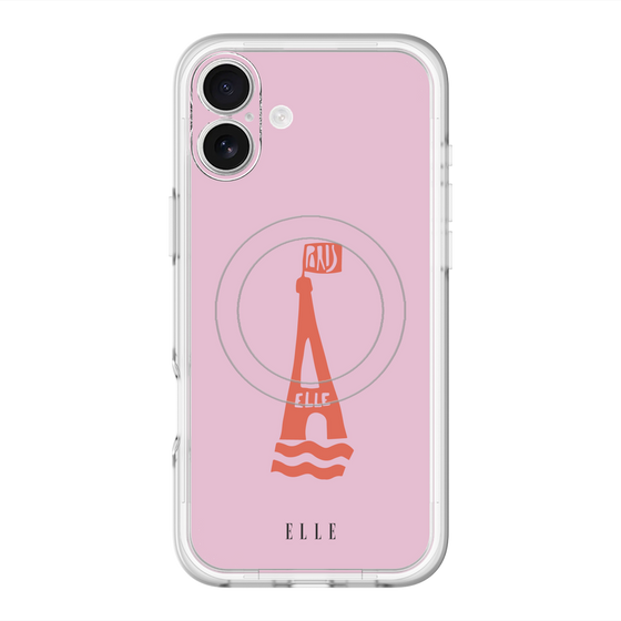 スリムプロテクションプレミアムケース with MagSafe［ ELLE - PARIS ］