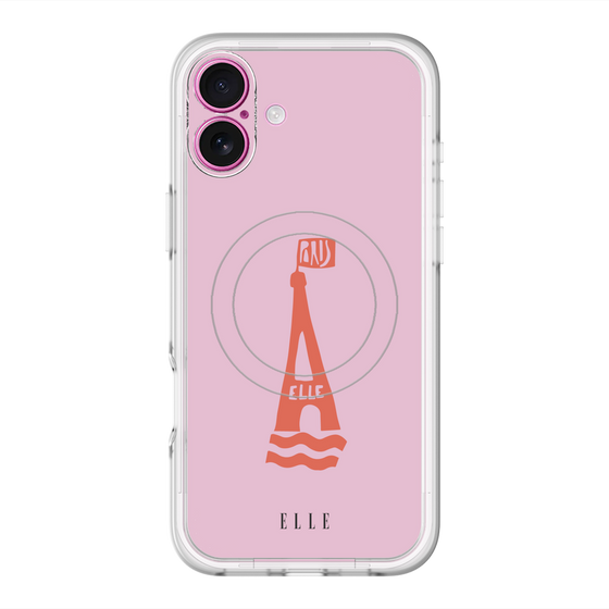 スリムプロテクションプレミアムケース with MagSafe［ ELLE - PARIS ］