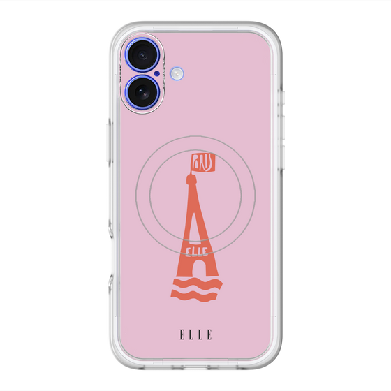スリムプロテクションプレミアムケース with MagSafe［ ELLE - PARIS ］