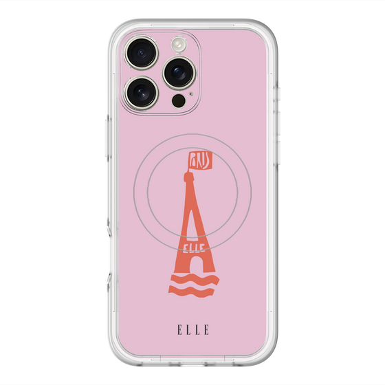 スリムプロテクションプレミアムケース with MagSafe［ ELLE - PARIS ］