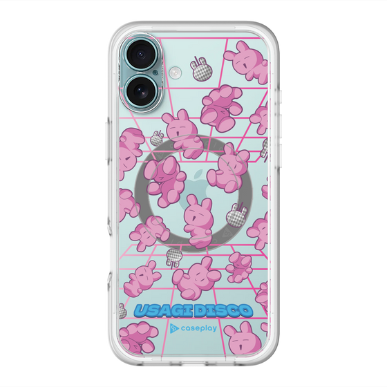 スリムプロテクションプレミアムケース with MagSafe［ オリジナル - うさぎディスコ ］