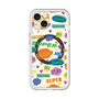 スリムプロテクションプレミアムケース with MagSafe［ オリジナル - カラフルモジ ］