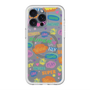 スリムプロテクションプレミアムケース with MagSafe［ オリジナル - カラフルモジ ］