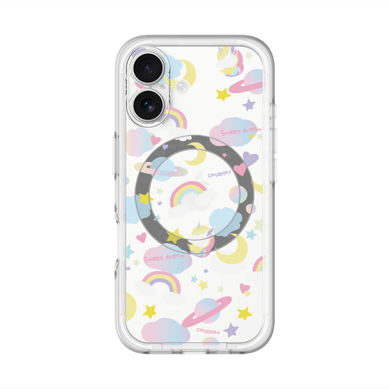 スリムプロテクションプレミアムケース with MagSafe［ オリジナル - オヤスミ ］