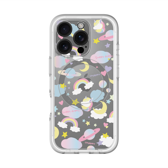 スリムプロテクションプレミアムケース with MagSafe［ オリジナル - オヤスミ ］