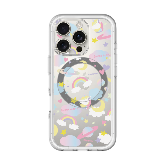 スリムプロテクションプレミアムケース with MagSafe［ オリジナル - オヤスミ ］