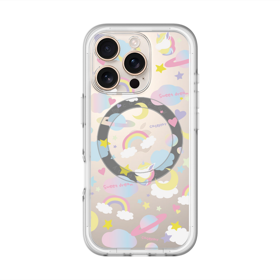 スリムプロテクションプレミアムケース with MagSafe［ オリジナル - オヤスミ ］