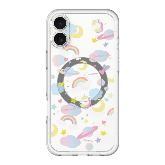 スリムプロテクションプレミアムケース with MagSafe［ オリジナル - オヤスミ ］