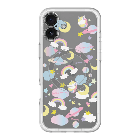 スリムプロテクションプレミアムケース with MagSafe［ オリジナル - オヤスミ ］