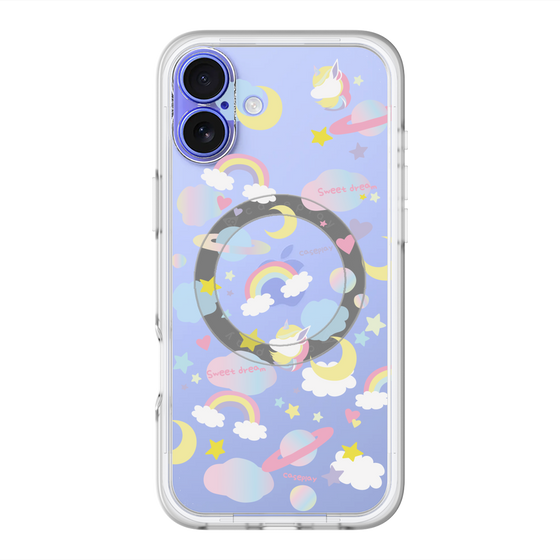 スリムプロテクションプレミアムケース with MagSafe［ オリジナル - オヤスミ ］