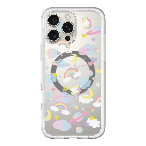 スリムプロテクションプレミアムケース with MagSafe［ オリジナル - オヤスミ ］