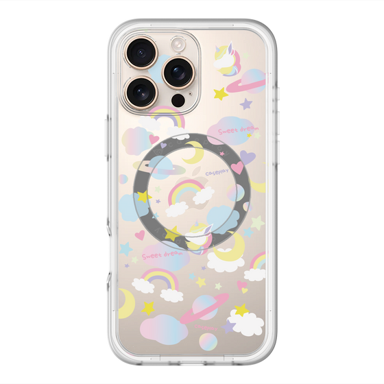 スリムプロテクションプレミアムケース with MagSafe［ オリジナル - オヤスミ ］