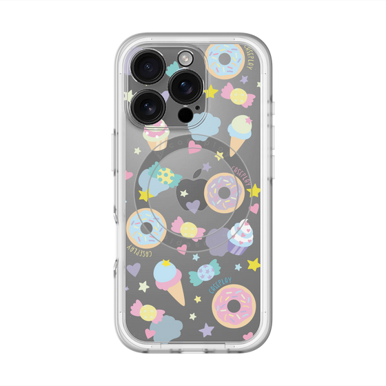 スリムプロテクションプレミアムケース with MagSafe［ オリジナル - SWEETS ］