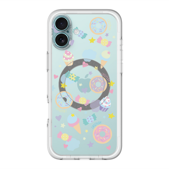 スリムプロテクションプレミアムケース with MagSafe［ オリジナル - SWEETS ］