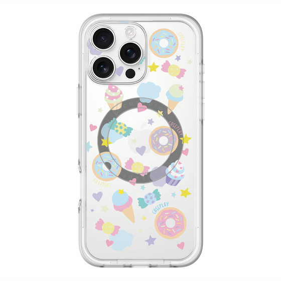 スリムプロテクションプレミアムケース with MagSafe［ オリジナル - SWEETS ］