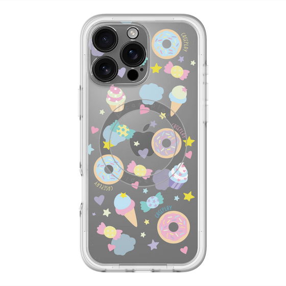 スリムプロテクションプレミアムケース with MagSafe［ オリジナル - SWEETS ］