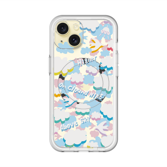 スリムプロテクションプレミアムケース with MagSafe［ オリジナル - クラウド ］