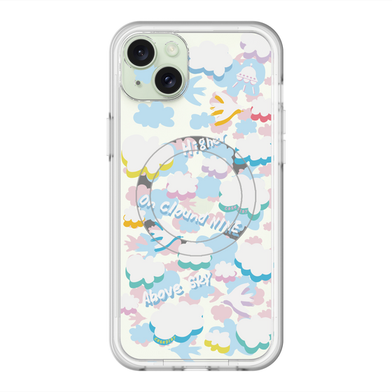 スリムプロテクションプレミアムケース with MagSafe［ オリジナル - クラウド ］