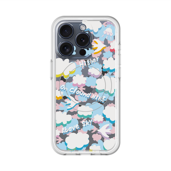 スリムプロテクションプレミアムケース with MagSafe［ オリジナル - クラウド ］