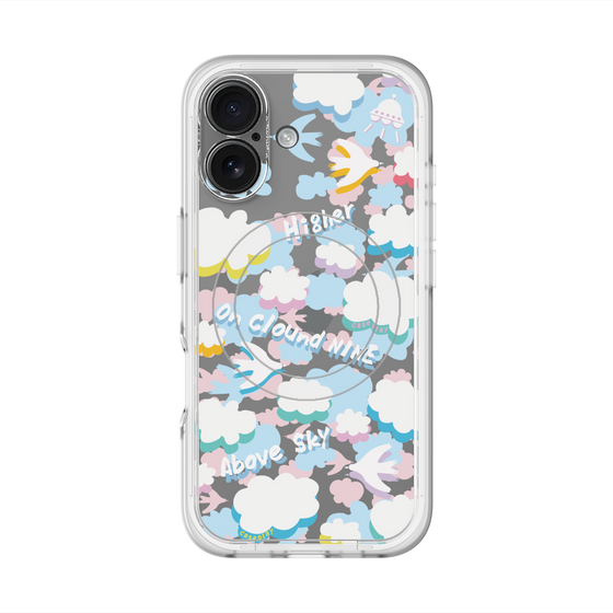 スリムプロテクションプレミアムケース with MagSafe［ オリジナル - クラウド ］