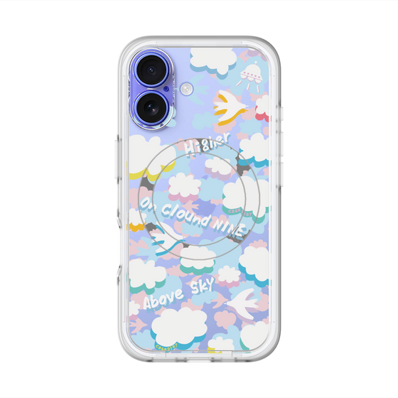 スリムプロテクションプレミアムケース with MagSafe［ オリジナル - クラウド ］