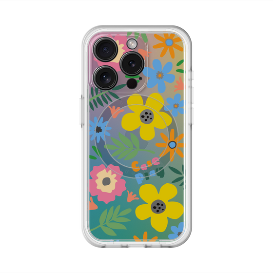 スリムプロテクションプレミアムケース with MagSafe［ オリジナル - ブロッサム ］