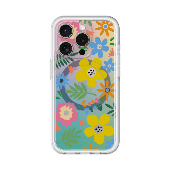 スリムプロテクションプレミアムケース with MagSafe［ オリジナル - ブロッサム ］