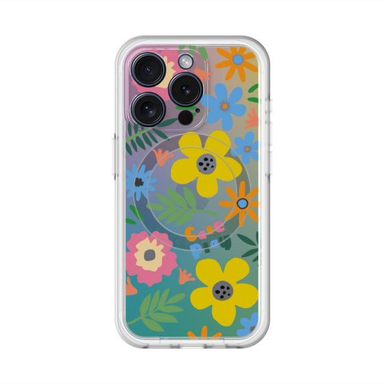 スリムプロテクションプレミアムケース with MagSafe［ オリジナル - ブロッサム ］