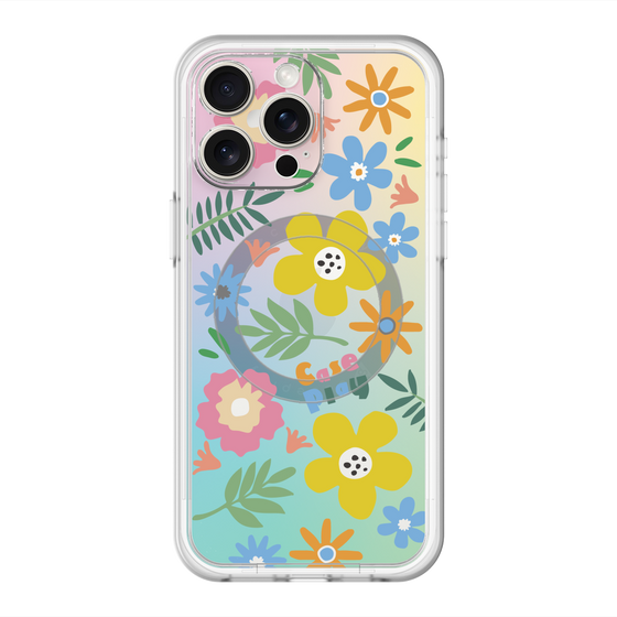 スリムプロテクションプレミアムケース with MagSafe［ オリジナル - ブロッサム ］