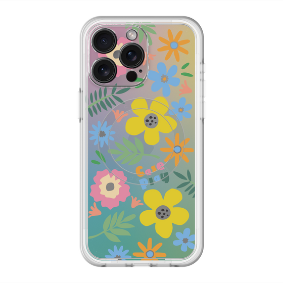 スリムプロテクションプレミアムケース with MagSafe［ オリジナル - ブロッサム ］