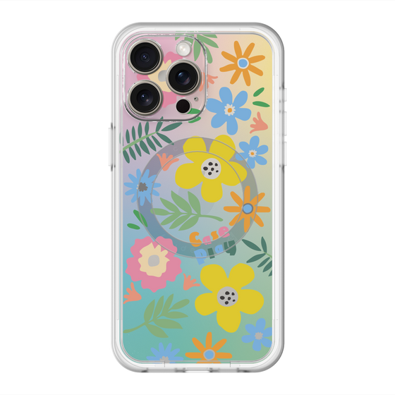 スリムプロテクションプレミアムケース with MagSafe［ オリジナル - ブロッサム ］