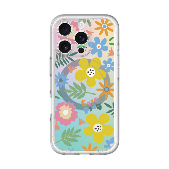 スリムプロテクションプレミアムケース with MagSafe［ オリジナル - ブロッサム ］