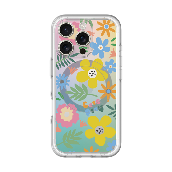 スリムプロテクションプレミアムケース with MagSafe［ オリジナル - ブロッサム ］