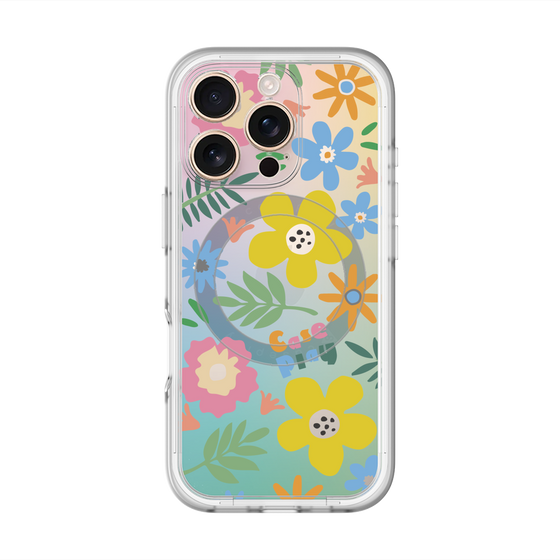 スリムプロテクションプレミアムケース with MagSafe［ オリジナル - ブロッサム ］