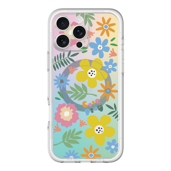 スリムプロテクションプレミアムケース with MagSafe［ オリジナル - ブロッサム ］