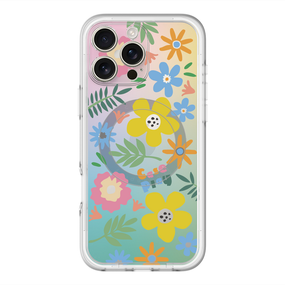 スリムプロテクションプレミアムケース with MagSafe［ オリジナル - ブロッサム ］