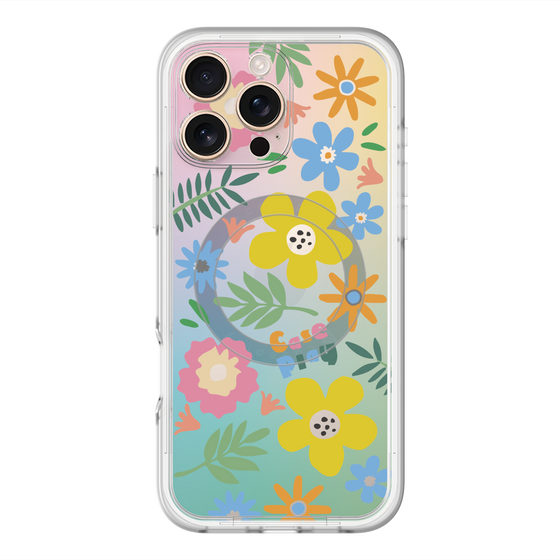 スリムプロテクションプレミアムケース with MagSafe［ オリジナル - ブロッサム ］