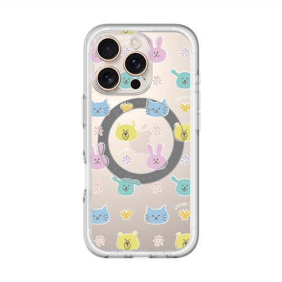スリムプロテクションプレミアムケース with MagSafe［ オリジナル - アニマル ］