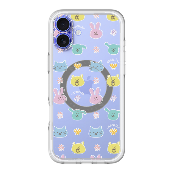 スリムプロテクションプレミアムケース with MagSafe［ オリジナル - アニマル ］