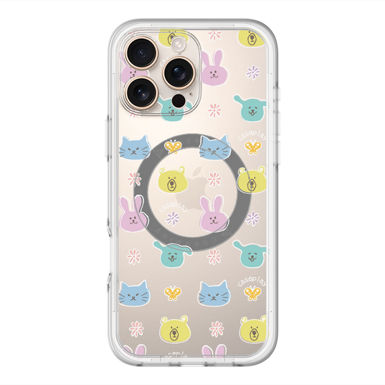 スリムプロテクションプレミアムケース with MagSafe［ オリジナル - アニマル ］