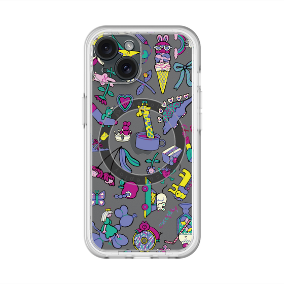 スリムプロテクションプレミアムケース with MagSafe［ オリジナル - Mystery Toy Box ］